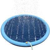 Pawellure Splash Pad för Hundar & Barn – Antiskid Sommar Sprinkler Mat för Utomhusskoj Carvallo