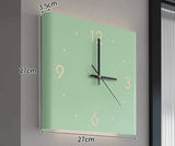 Carvallo - Dubbelsidot fyrkantig väggklocka med modern elegans Carvallo