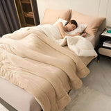 DoubleComfortfilt - Mysig varm dubbel lager fleecefilt Carvallo