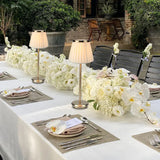 LumiCopper – Trådlampa i Koppar med Veckad Lampskärm, Elegant LED-lampa Carvallo