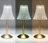 LumiVista – Trådlös LED Bordslyktor med Dimfunktion, Ögonvänlig Nattlampa Carvallo