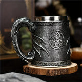 Medeltida drakekaffemugg – Fantasidjursejdel för te, öl och samlare MILA Sverige