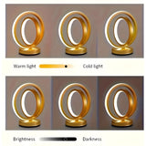 LED-skrivbordslampa i metall – Modern design | Perfekt för kontoret Carvallo