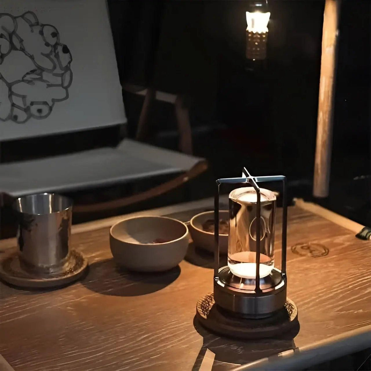 DreamLite Light - Modern justerbar metall skrivbordslampa Carvallo