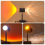 DreamSunset Light - Projektions USB Bordslampa Carvallo