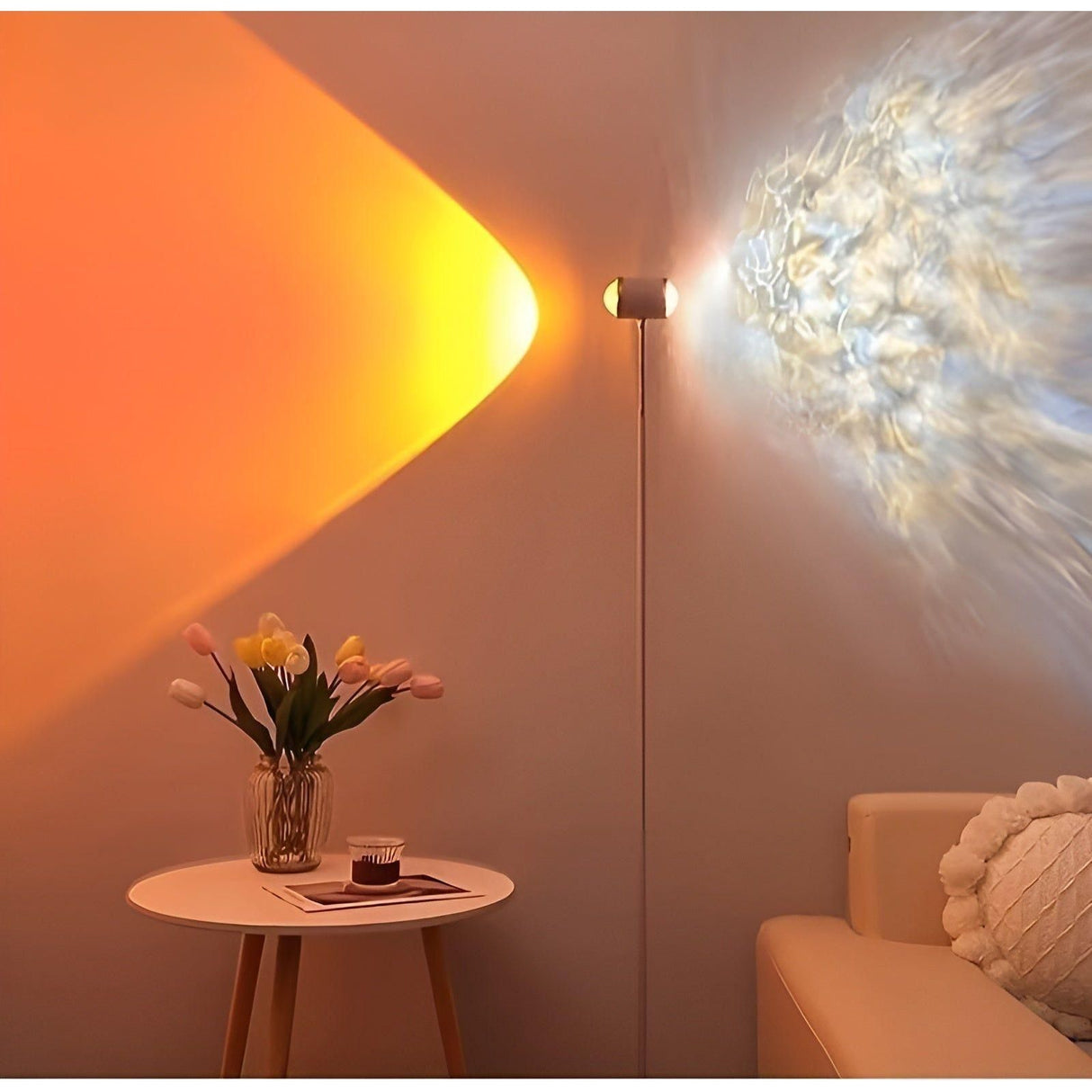 Carvallo - Projektions-USB-nattlampe med varm atmosfär Carvallo