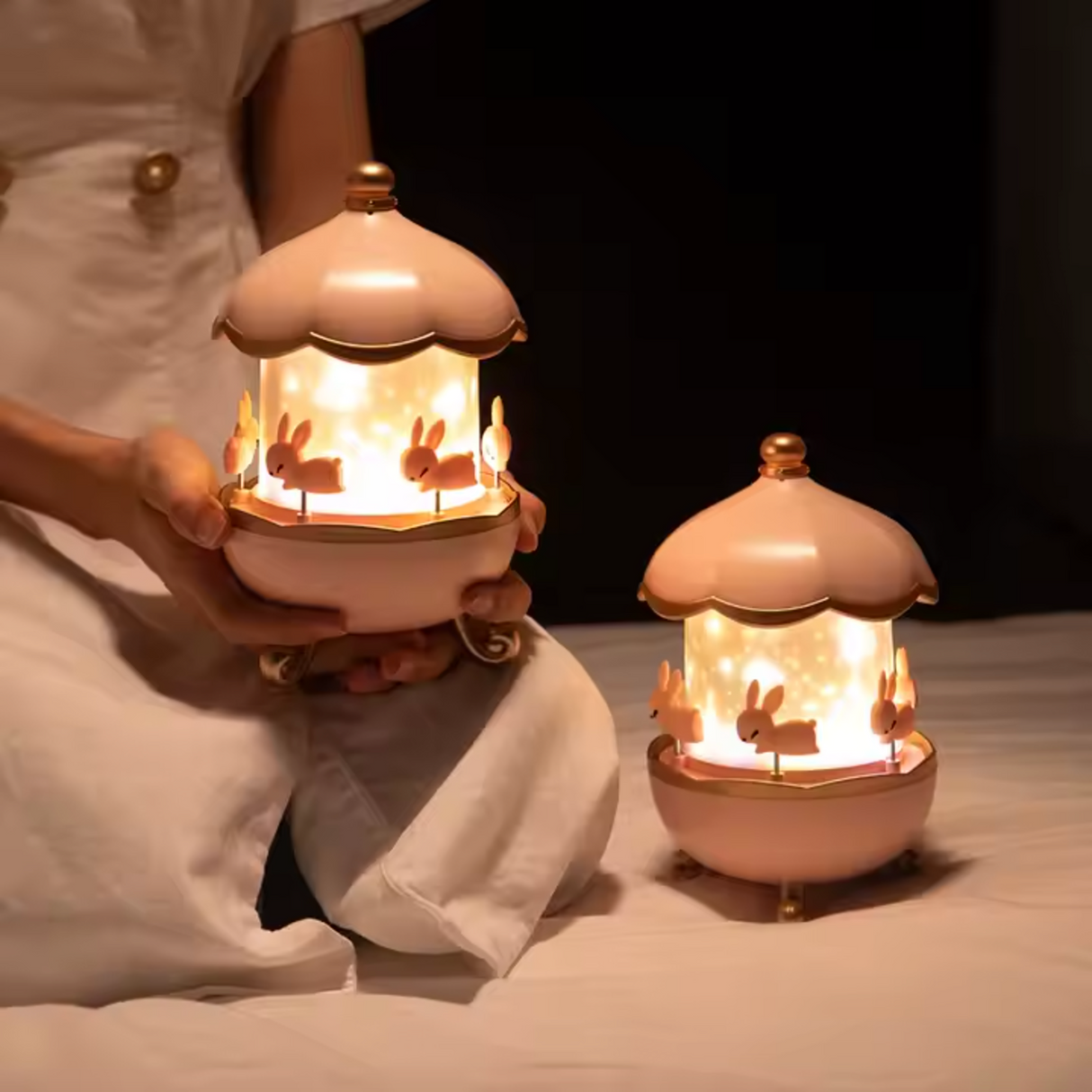 StarryGlow 360° roterande nattljus – fascinerande projektor MILA Sverige