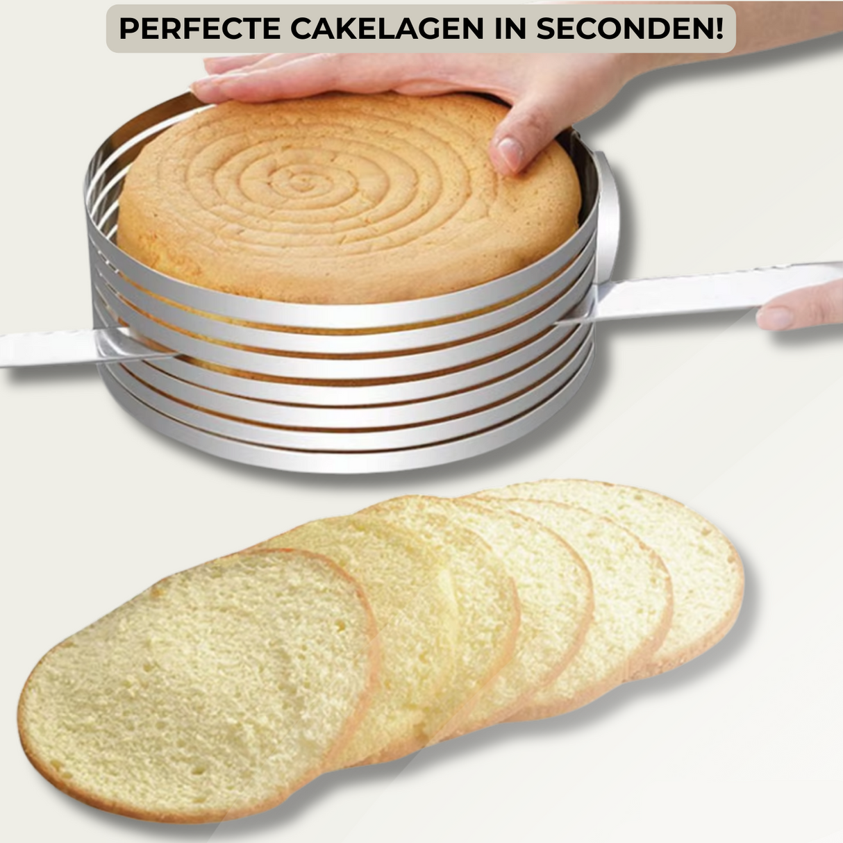 LayerPro – Justerbar kakskivarring i rostfritt stål MILA Sverige