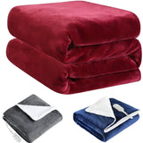 Flanell Elektrisk Värmefilt Helkroppsvärmare Timer 180 x 130 Carvallo