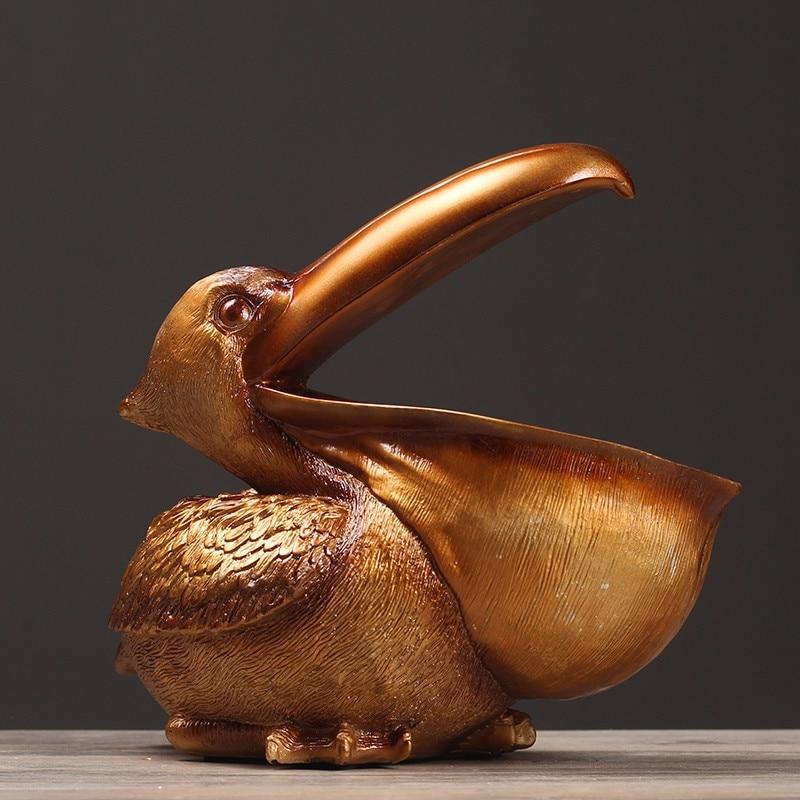 Topika – Skulpterad pelikankorg i harts MILA Sverige