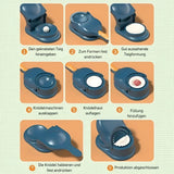 2-i-1 Dumplingsmaskin för degknyten och fyllningar Carvallo