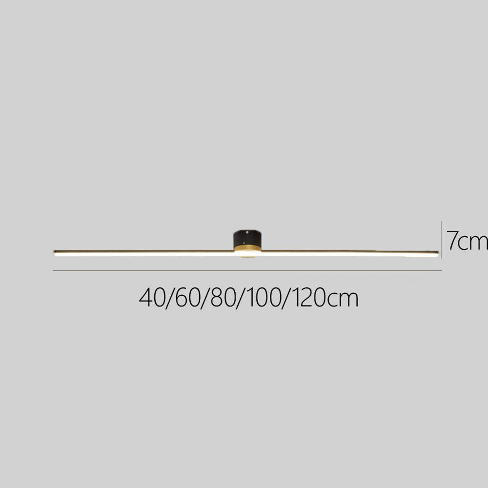 LED Taklampa Slank Modern Linjär Armatur Carvallo