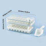 Rayvia One-Click Isbitsystem för Perfekta Isbitar Carvallo