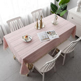 Elegant bomulls- och linne duk Carvallo