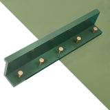 Stilig Vägghylla med Guldkrokar | Klädhängare | 2-5 Kroks Entréorganiseringshylla | Brick by Brick Carvallo