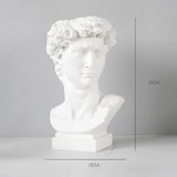 Eleganta neoklassiska figurinvaser i resin – Grekiska vattentäta växtkärl för stilfull inomhus- och trädgårdsdekoration Carvallo