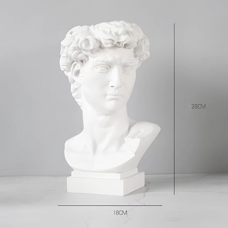 Eleganta neoklassiska figurinvaser i resin – Grekiska vattentäta växtkärl för stilfull inomhus- och trädgårdsdekoration Carvallo