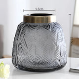 Elegant Nordisk Glasvase – Modern Dekorationsvase för Hydroponik Carvallo