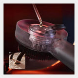 Elektrisk hårbottenmassageborste med LED-ljusterapi Carvallo