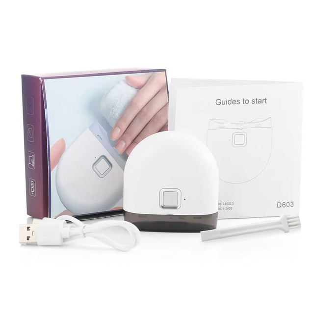 Elektrisk Nagelklippare med LED-ljus-Hemnix-Hemnix