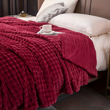 NordicSoft Pläd – Mysig & Fluffig Korallfilt i Fleece Hemnix