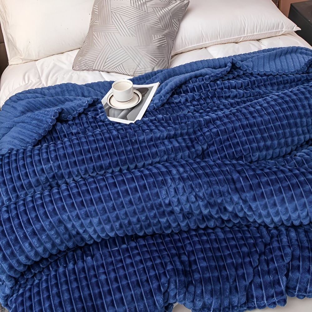 NordicSoft Pläd – Mysig & Fluffig Korallfilt i Fleece Hemnix