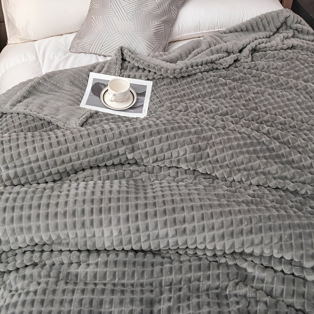 NordicSoft Pläd – Mysig & Fluffig Korallfilt i Fleece Hemnix