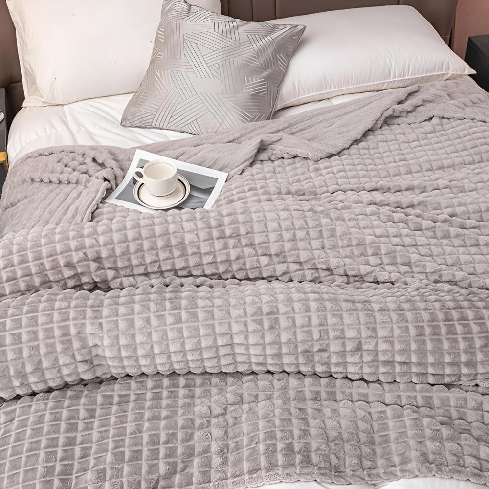 NordicSoft Pläd – Mysig & Fluffig Korallfilt i Fleece Hemnix