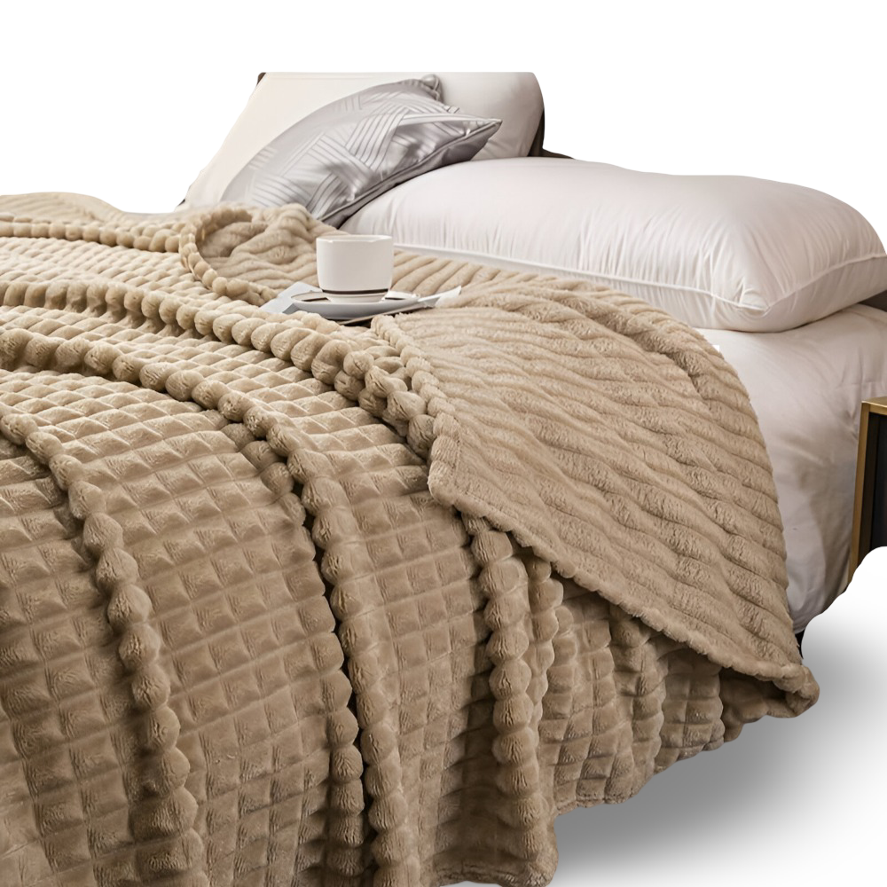 NordicSoft Pläd – Mysig & Fluffig Korallfilt i Fleece Hemnix