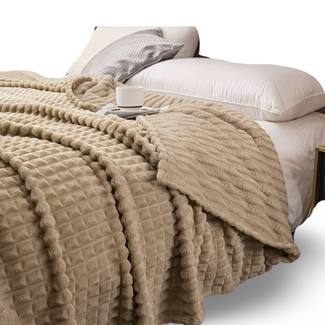 NordicSoft Pläd – Mysig & Fluffig Korallfilt i Fleece Hemnix
