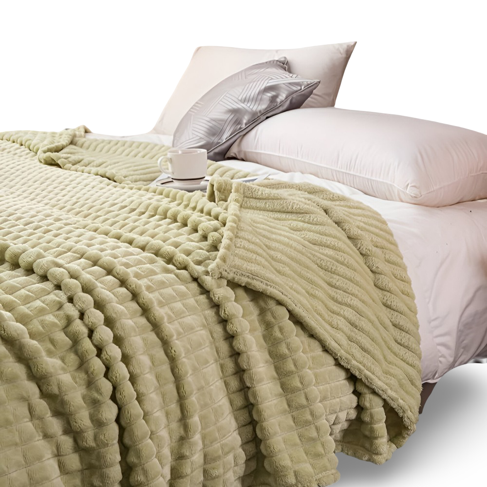 NordicSoft Pläd – Mysig & Fluffig Korallfilt i Fleece Hemnix