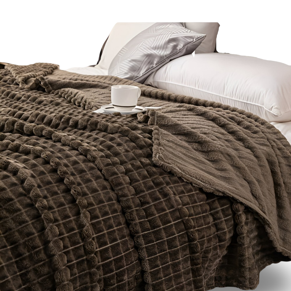 NordicSoft Pläd – Mysig & Fluffig Korallfilt i Fleece Hemnix