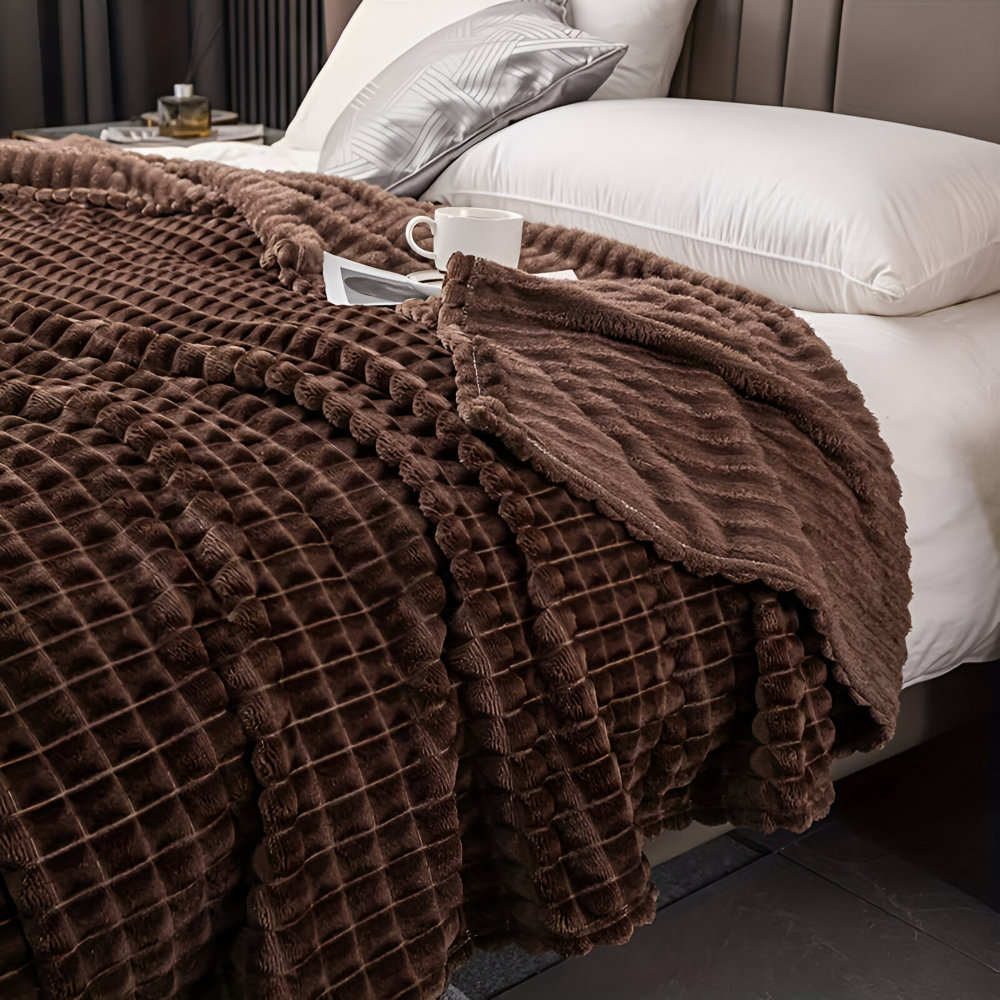 NordicSoft Pläd – Mysig & Fluffig Korallfilt i Fleece Hemnix