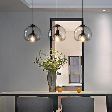 Eliz taklampa – Munnblåst glas med modern elegans, höjdjusterbar Carvallo