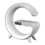 Carvallo – Smart Bordsnivå med RGB-belysning och trådlös laddare Carvallo