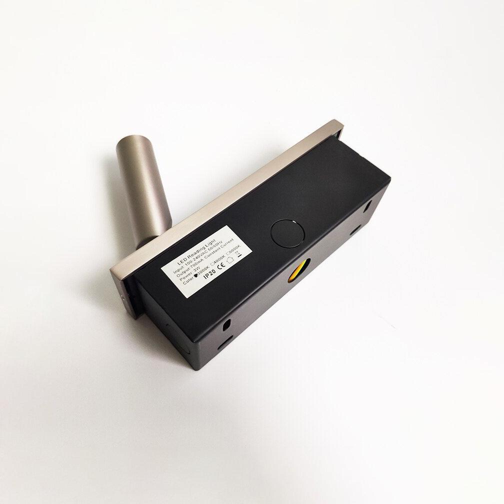 GlowNest - Inbyggd Nattduksbord Vägglampa Carvallo