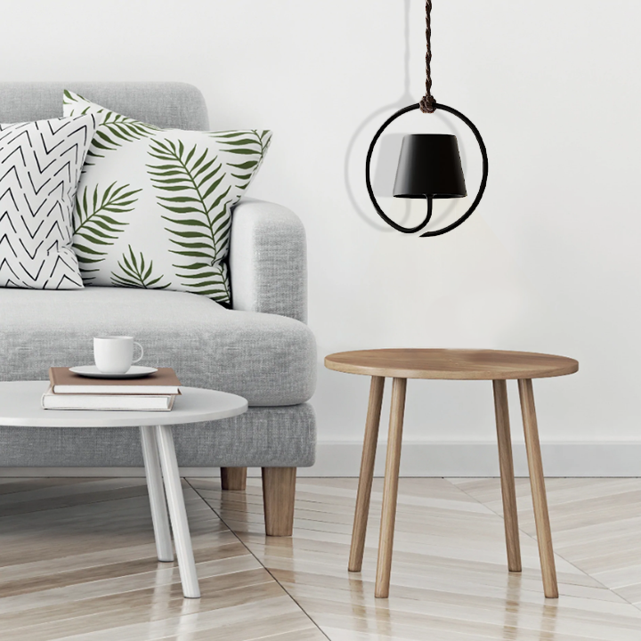 Modern glas pendel ljus med minimalistisk design Carvallo