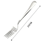 Royallure Graverad Kärleksgaffel - Unik Romantisk Gåva för Minnevärda Måltider Carvallo