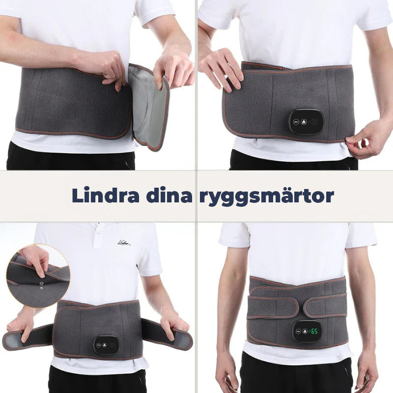 Rödljusterapi ErgoBelt – Värmebälte med Rödljus & Vibration mot Ryggsmärta-Hemnix-Hemnix