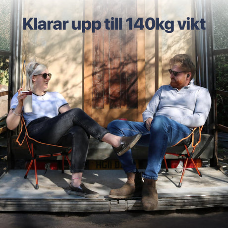 ErgoChair - Hopfällbar Stol för Strand, Camping & Fritid-Hemnix-Hemnix
