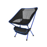 ErgoChair - Hopfällbar Stol för Strand, Camping & Fritid-Hemnix-Blå-Hemnix