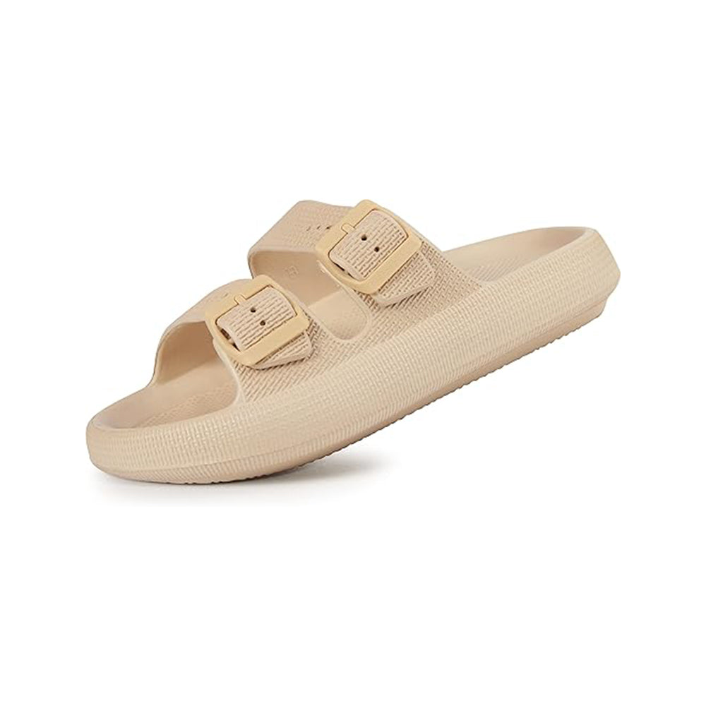 Ergonomiska tofflor med spännen-Hemnix-Beige-35-36-Hemnix