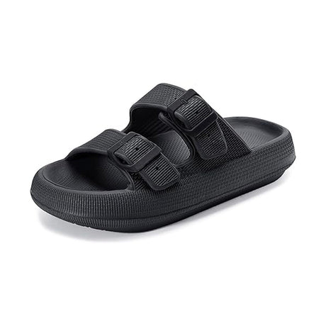 Ergonomiska tofflor med spännen-Hemnix-Svart-35-36-Hemnix