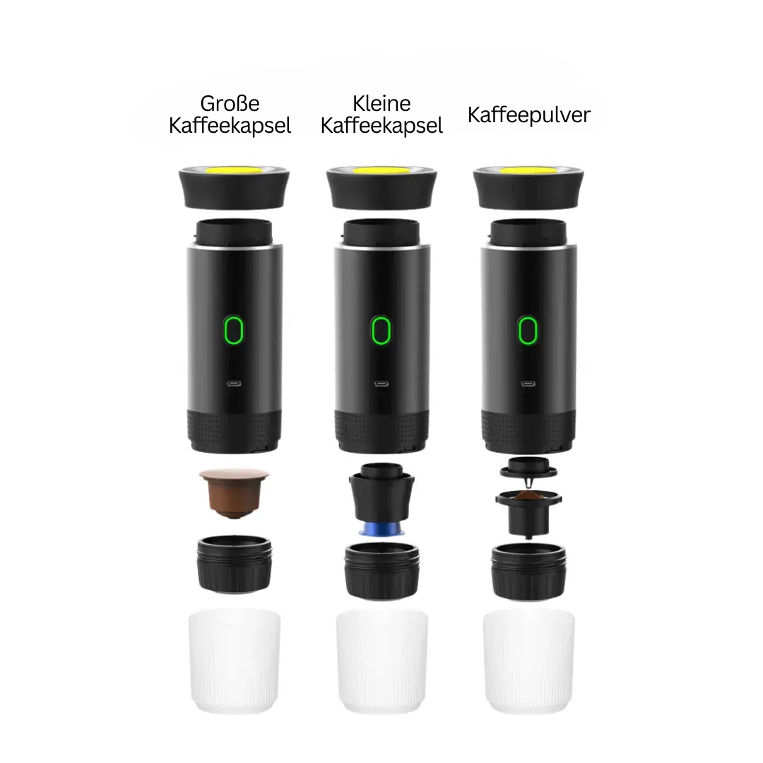 Kompakt reseespressomaskin – Kaffebryggare för språng för färsk espresso var som helst MILA Sverige