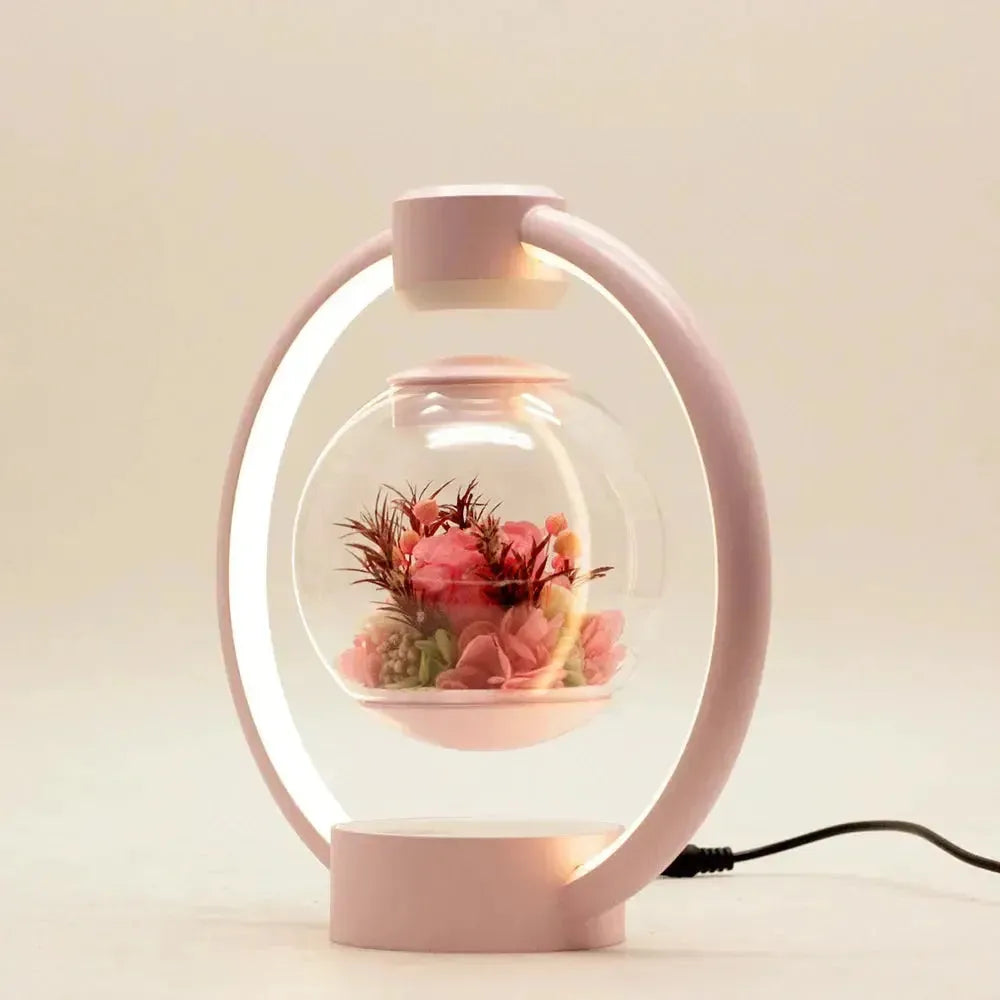 EternalGlow Light - Magnetisk Sväva Evig Blomma Dekorativ Lampa Carvallo