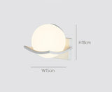 LuxeLight - Modern Mjölkglastaklampa med LED-belysning – Dimbar & Energisnål Carvallo