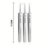 Luxora Svartprick Tång - Anti Svartprick Kit Set 3 Pcs Carvallo