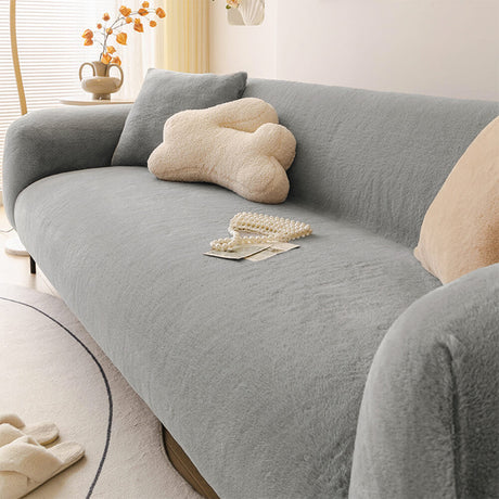 Ultra Soft Hudvänlig Plysch Full Coverage Soffskydd Sofföverdrag Carvallo