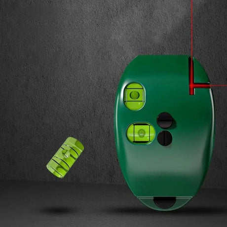 PrecisionLine – Kompakt laser vattenpassverktyg med multi-vinkelstyrning för exakt justering Carvallo