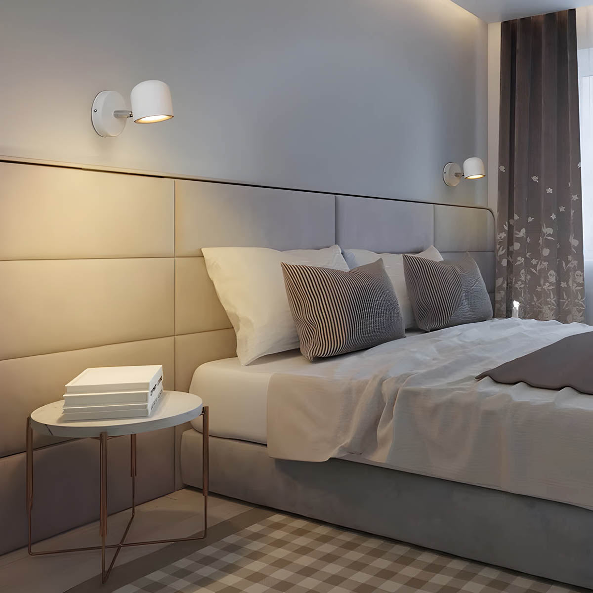 Carvallo – Dimmbar vägglampa med minimalistisk design och roterbar huvud Carvallo